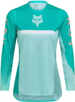 Fox Flexair Fracture Motocross Jersey türkis