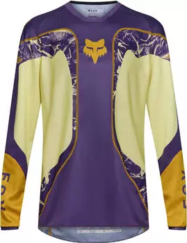 Fox 180 Image Print Motocross Jersey (38695-471) birnengelb/lila