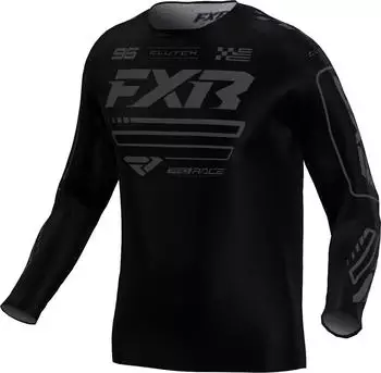 FXR Clutch MX Jersey schwarz-grau