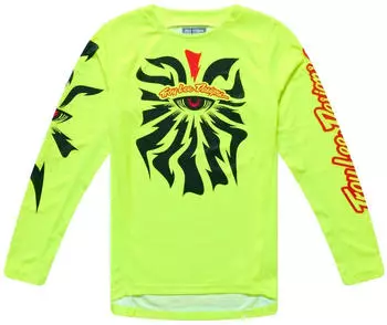 Troy Lee Designs GP Pro Jersey neon-gelb/schwarz/rot