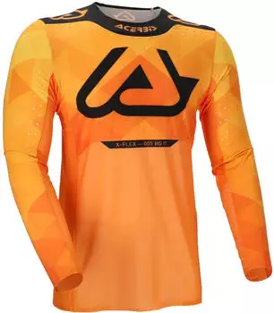 Acerbis X-Flex 2.0 Anaheim Graphic Motocross Jersey (0025997.209.064) orange/schwarz