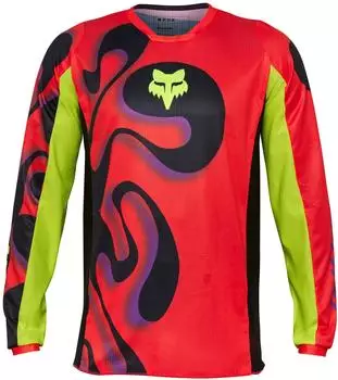 Fox 180 Emotion MX Jersey flo rot