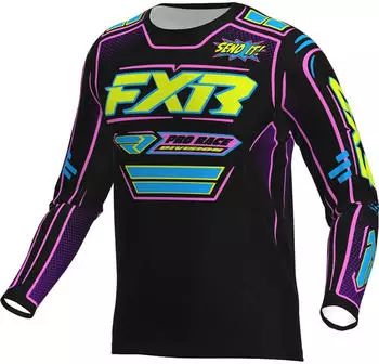 FXR Podium Youth Motocross Jersey (263314-1095) sketchy neutral