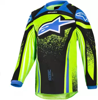 Alpinestars Racer Nomur Kids Motocross Jersey (3730326-7268-2XS) dunkelblau