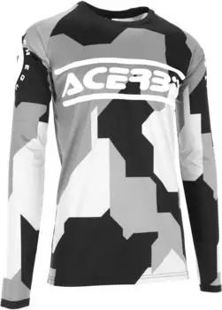 Acerbis MX Linear Sumbawa Motocross Jersey (0026051.319.068) schwarz/grau