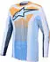 Alpinestars Techstar Maven Motocross Jersey (3760427-7362) hellblau/orange/schwarz