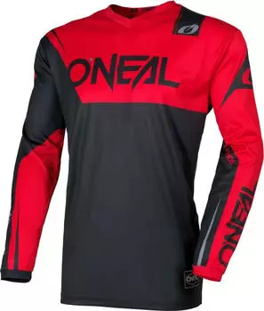 O'Neal Element Racewear Motocross Jersey schwarz/rot