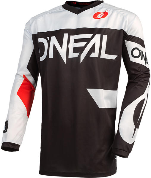 O'Neal Element Racewear Motocross Jersey schwarz/weiss