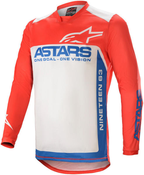 Alpinestars 2021 Racer Supermatic Bright Red/Blue/Off White