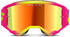 Alpinestars Vision 5 Goggle Wordmark pink fluo/yellow Red Mirror