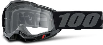 100% Accuri 2 OTG Crossbrille Schwarz-Klar (50018-00006)
