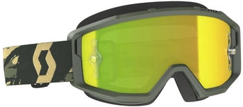 Scott Primal Motocross Brille Camo Khaki Gelb Chrome (2785976800289)