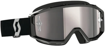 Scott Primal Motocross-Brille Schwarz-Weiß-Silber Chrome Works (278597-1007)
