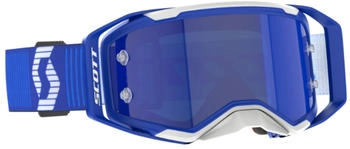 Scott Prospect 2.0 Motocross Brille Blau/Weiß Blau Verspiegelt (421471-1006349)