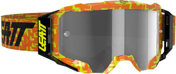 Leatt Goggles Velocity 5.5 neon orange light grey 58%