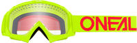 O'Neal B-10 Youth Solid Neon Yellow/Red