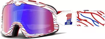 100% Barstow Death Spray Custom Red/Blue