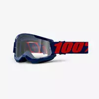 100% 469-062-50027-00008, 100% 100% Strata 2 Masego Motocrossbrille Schwarz...