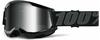 100percent 50421-252-01, 100percent Strata 2 Mask Schwarz Silver Mirror/CAT2 100percent 50421-252-01, 100percent Strata 2 Mask Schwarz Silver Mirror/CAT2