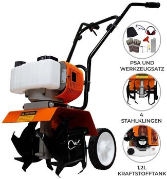 MonsterShop 2Takt Benzin Gartenhacke 52CC