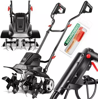 Masko Elektrische Motorhacke 1500W, 45cm Breite, 20cm Tiefe