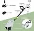 Trutzholm Akku-Bodenhacke 20V/2,0Ah 19cm Arbeitsbreite 24 Klingen (37788)