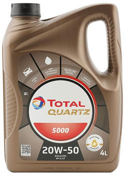 TOTAL Motoröl Quartz 5000 20W-50 (4 l)