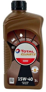 TOTAL Motoröl Quartz 5000 15W-40 (1 l)