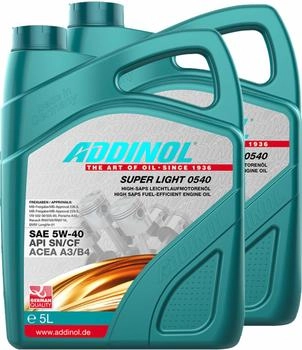 ADDINOL SUPER LIGHT 0540 SAE 5W-40 (2x5 l)
