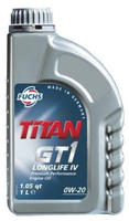 FUCHS Motor&ouml;l 0W-20 Titan Motor &Ouml;l ACEA C5 GT1 Longlife IV 1L Kompatibel mit VW