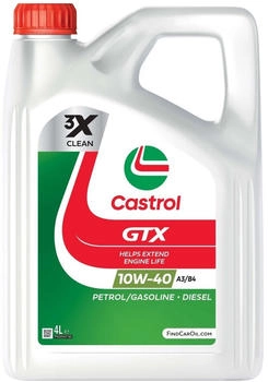 Castrol GTX Ultraclean 10W40 A3/B4 4L