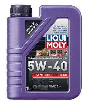 LIQUI MOLY Synthoil High Tech 5W40 Booklet 1 L