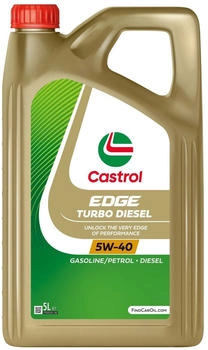 Castrol Edge Turbo Diesel 5W-40 5L (15F81B) Castrol Edge Turbo Diesel 5W-40 5L (15F81B)