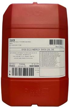 Motul 8100 ECO-NERGY 5W-30 Synthetic (109263) 20L Motul 8100 ECO-NERGY 5W-30 Synthetic (109263) 20L