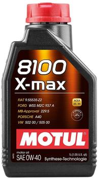 Motul 110071 8100 X-MAX 0W-40 (110071) 1l Motul 110071 8100 X-MAX 0W-40 (110071) 1l