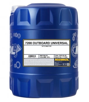 Mannol Outboard Universal 10W-40 (MN7208-20) 20 l Semi-Synthetic Oil Mannol Outboard Universal 10W-40 (MN7208-20) 20 l Semi-Synthetic Oil
