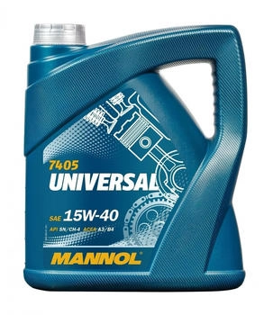 Mannol UNIVERSAL 15W-40 (MN7405-4) 4L Mineral Oil Mannol UNIVERSAL 15W-40 (MN7405-4) 4L Mineral Oil