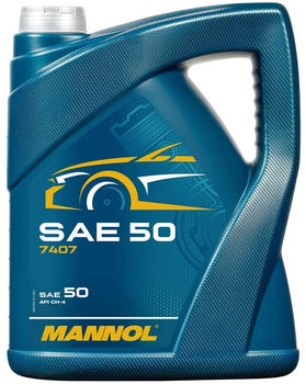 Mannol SAE 50 Einbereichsmotoröl (MN7407-5)