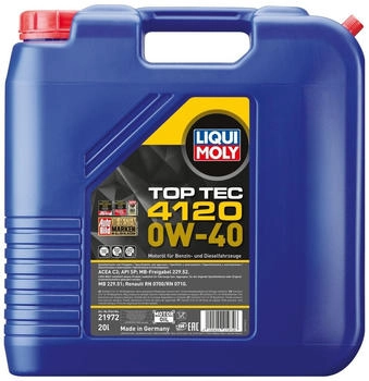 LIQUI MOLY Top Tec 4120 0W-40 Motor&ouml;l (21972)