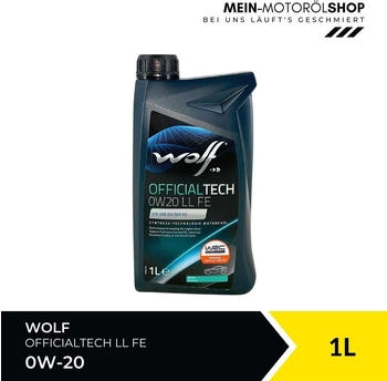 Wolf OfficialTech 0W-20 LL FE Motoröl (1051977)