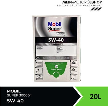 Mobil Motoröl Super 3000 X1 5W-40 (153741)