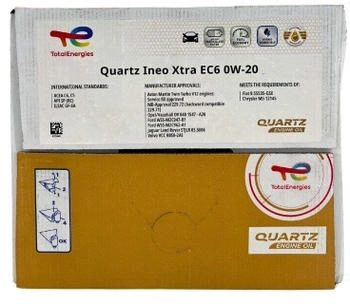 TOTAL Quartz Ineo Xtra EC6 0W-20 20 Liter Bag-In Box