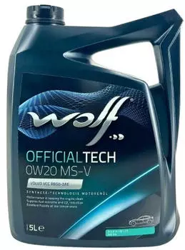 Wolf OfficialTech 0W-20 MS-V 1 L