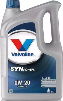 Valvoline 5 Liter Motoröl SYNPOWER XL-IV C5 0W20 SW