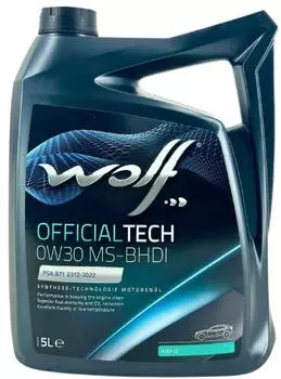 Wolf OfficialTech 0W-30 MS-BHDI 1 L