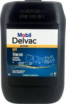 Mobil Delvac Modern MX 15W-40 Super Defense V4 20 L
