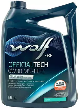 Wolf OfficialTech 0W-30 MS-FFE 5 L