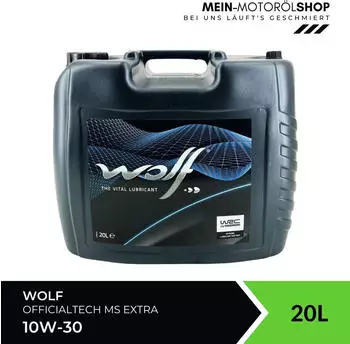 Wolf OfficialTech 10W-30 MS Extra 20 L