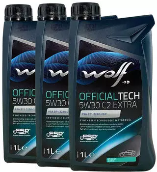 Wolf OfficialTech 5W-30 C2 Extra 1 L