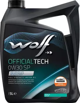 Wolf OfficialTech 0W-30 SP 5 L